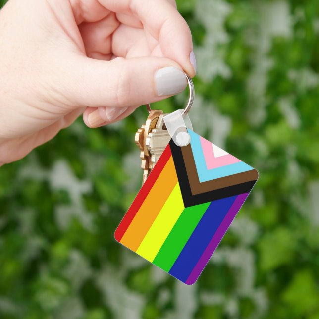 LGBTQ+ Pride Keychain (Hand)