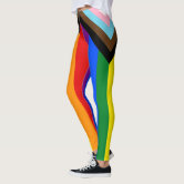 LGBT Rainbow Gay Pride Flag Leggings