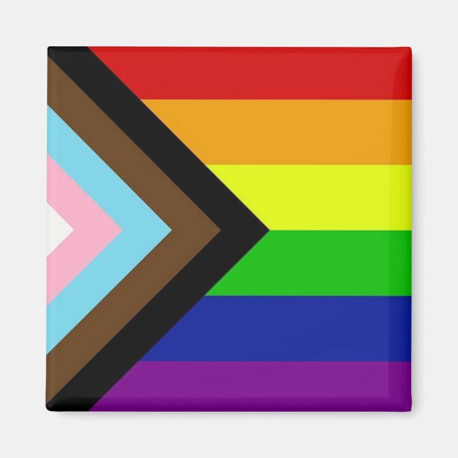 LGBTQ+ Pride Magnet (Front)