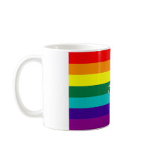 LGBTQ Pride Month Personalized Rainbow Flag