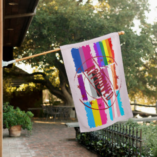 LGBTQ Pride Month Stripes Flags