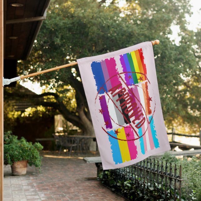 LGBTQ Pride Month Stripes Flags (In SItu)