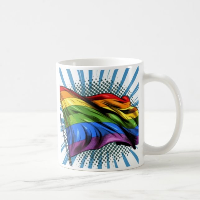 LGBTQ+ Pride Mug (Right)