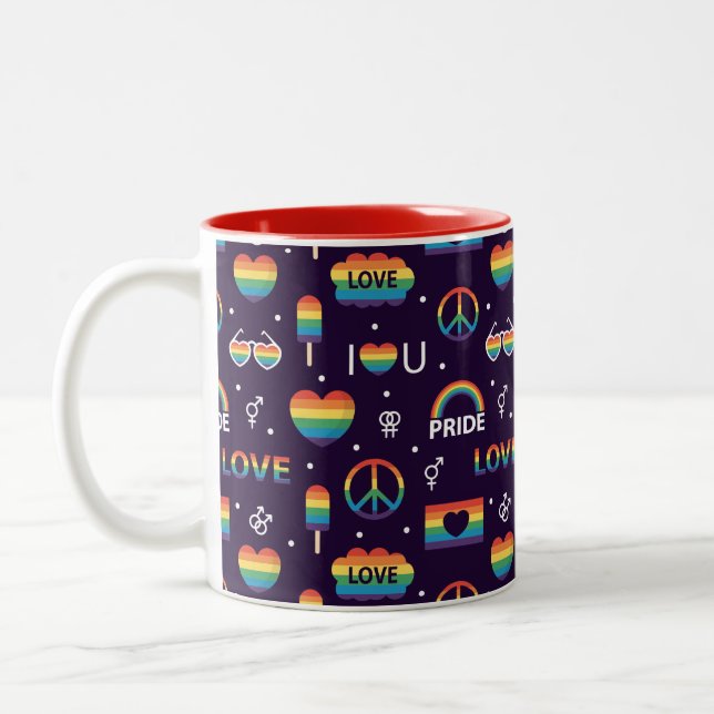 LGBTQ Pride Mug (Left)