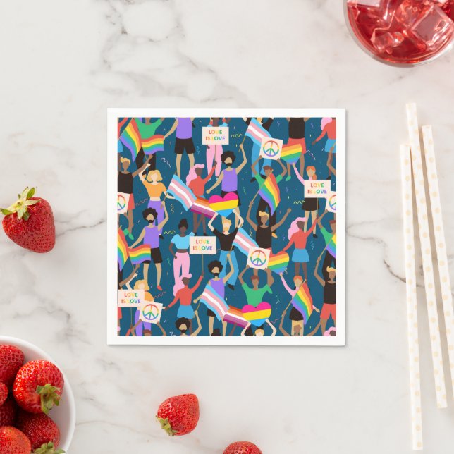 LGBTQ+ Pride  Napkins (Insitu)