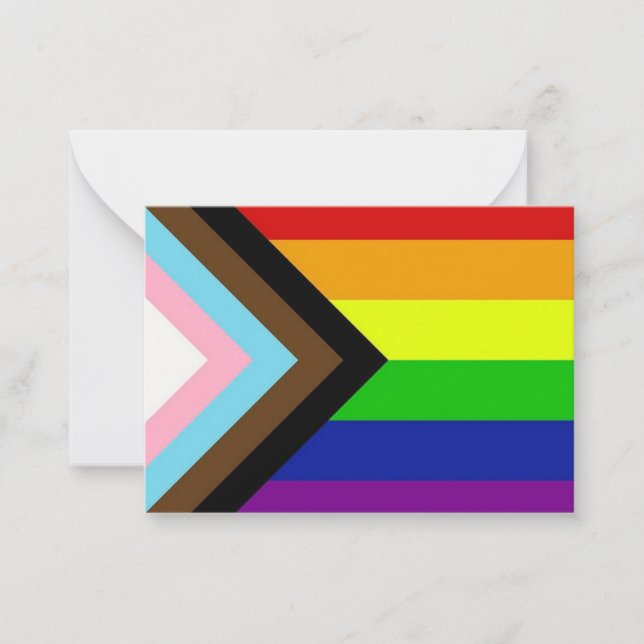 LGBTQ+ Pride Note Card (Front)