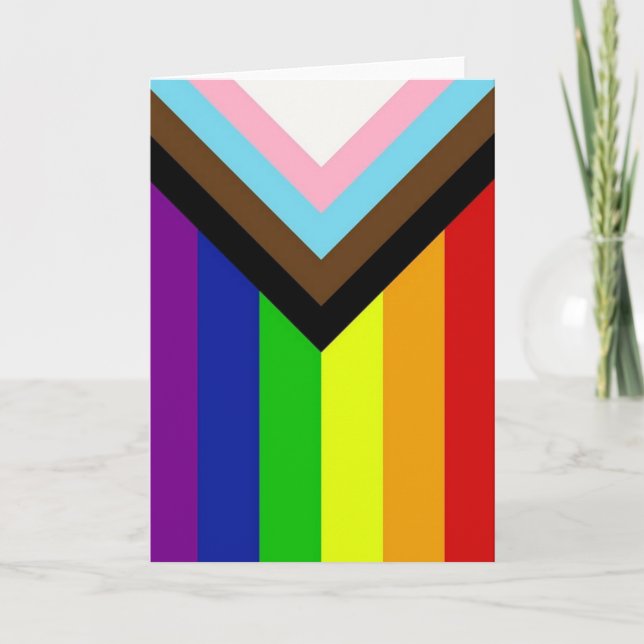 LGBTQ+ Pride  Note Card (Front)