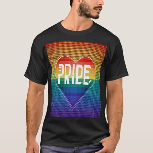 lgbtq pride pixels T_Shirt
