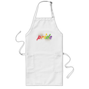 LGBTQ - Pride - Rainbow Colors Long Apron