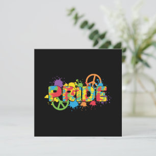 LGBTQ - Pride - Rainbow Colors Paint Splashes