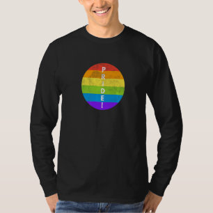 LGBTQ Pride Rainbow Flag Equality Gay Lesbian Tran T-Shirt