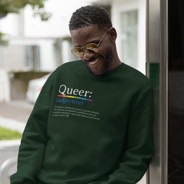 LGBTQ Pride Rainbow Queer Sweatshirt (Creator Uploaded)