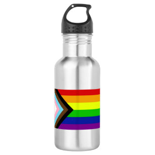 LGBTQ+ Pride Stainless Steel Water Bottle