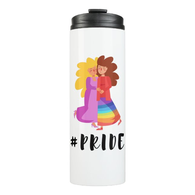 LGBTQ+ #Pride Thermal Tumbler (Front)