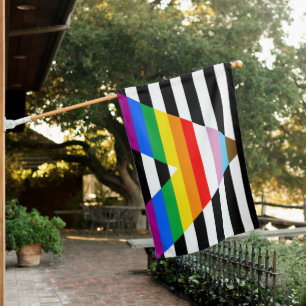 LGBTQ Progress Ally Pride Flag