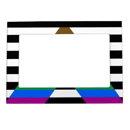 LGBTQ Progress Ally Pride Flag Magnetic Frame