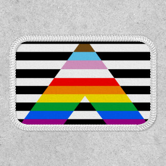 LGBTQ Progress Ally Pride Flag Patch