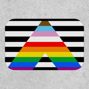 LGBTQ Progress Ally Pride Flag Patch