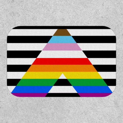 LGBTQ Progress Ally Pride Flag Patch