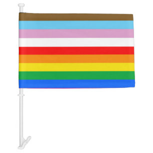LGBTQ+ Progress Flag Stripes