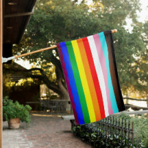 LGBTQ+ Progress Flag Stripes