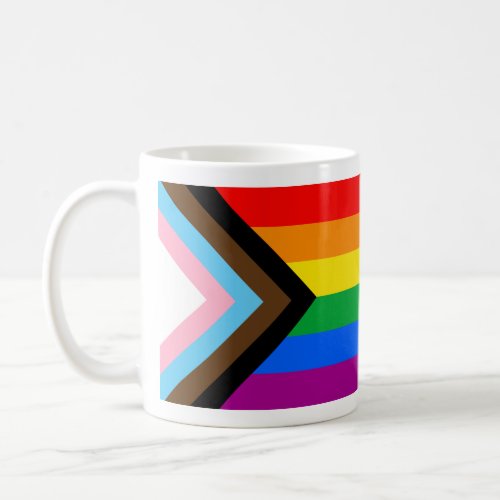 LGBTQ Progress Pride Flag Coffee Mug