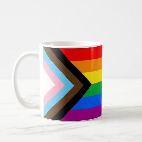 LGBTQ Progress Pride Flag Coffee Mug