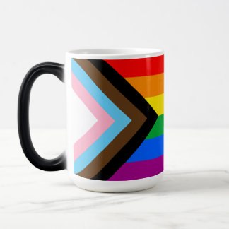 LGBTQ+ Progress Pride Flag Coffee Mug