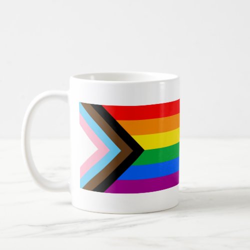 LGBTQ Progress Pride Flag Coffee Mug