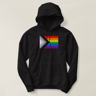 LGBTQ+ Progress Pride Flag Hoodie