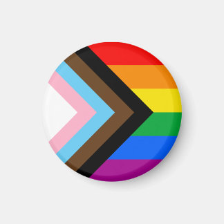 LGBTQ+ Progress Pride Flag Magnet