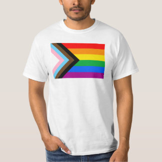 LGBTQ+ Progress Pride Flag T-Shirt
