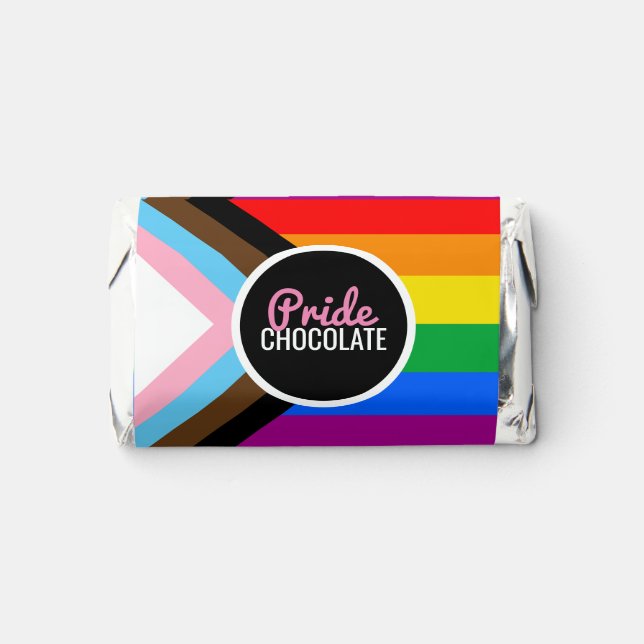 LGBTQ+ Progress Pride Hershey's Miniatures (Front)