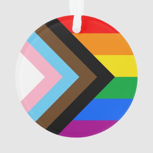 LGBTQ Progress Pride Ornament