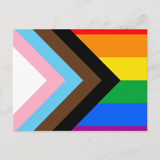 LGBTQ+ Progress Pride Postcard