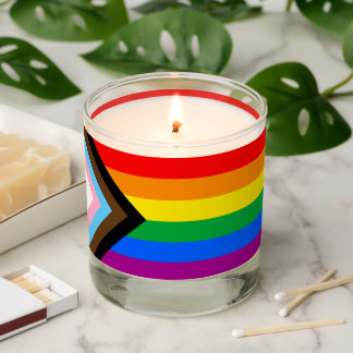 LGBTQ+ PROGRESS PRIDE SCENTED CANDLE