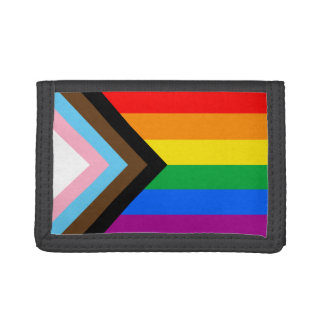 LGBTQ+ Progress Pride Trifold Wallet
