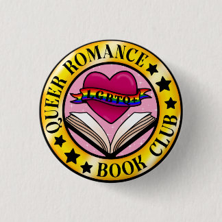 LGBTQ+ Queer Romance Badge Button