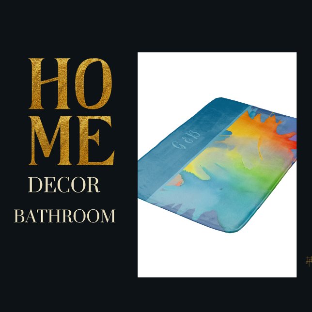 lgbtq rainbow  bath mat (Creator Uploaded)