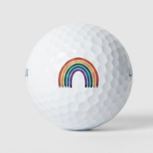 LGBTQ Rainbow Flag Gay Pride LGBT Awareness Ally  Golf Balls