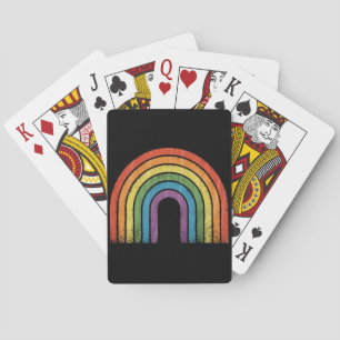 LGBTQ Rainbow Flag Gay Pride LGBT Awareness Ally Poker Cards