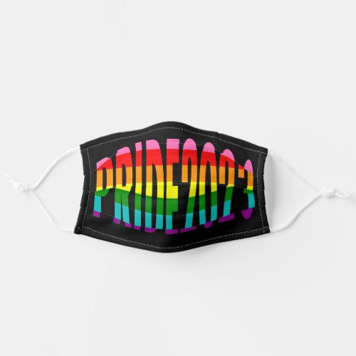 LGBTQ Rainbow Flag Pride 2023 Adult Cloth Face Mask