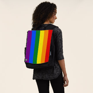 LGBTQ+ Rainbow Flag Stripes for Pride Month - Backpack