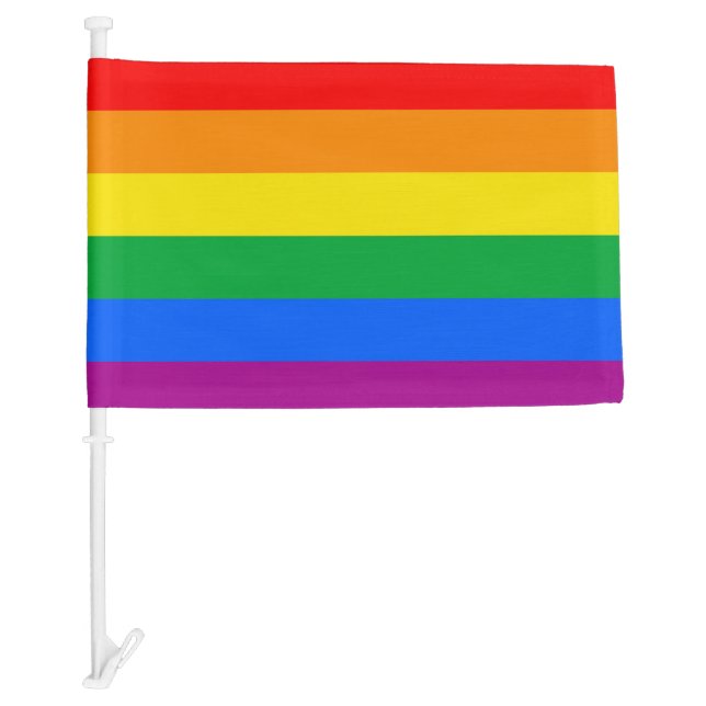 LGBTQ+ Rainbow Pride Flag (Front)