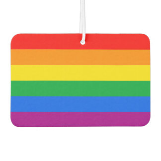 LGBTQ+ Rainbow Pride Flag Air Freshener