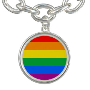 LGBTQ+ Rainbow Pride Flag Bracelet