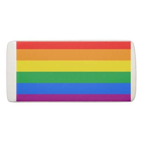 LGBTQ Rainbow Pride Flag Eraser