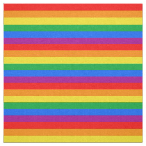 LGBTQ+ Rainbow Pride Flag Fabric