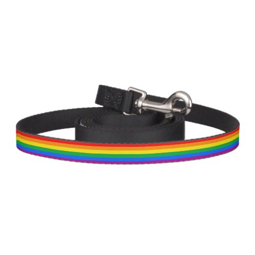 LGBTQ Rainbow Pride Flag Pet Leash