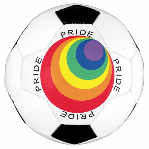 LGBTQ Rainbow Pride Soccer Ball